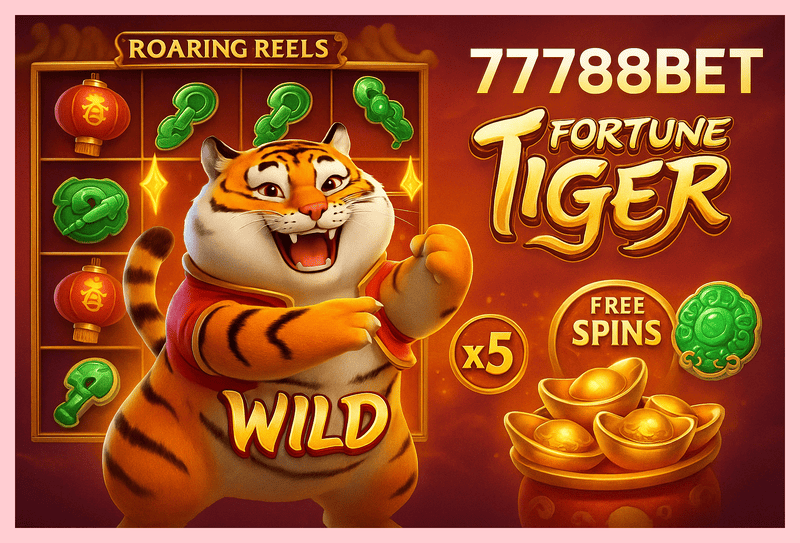 Fortune Tiger é um jogo imperdível no 77788BET Casino