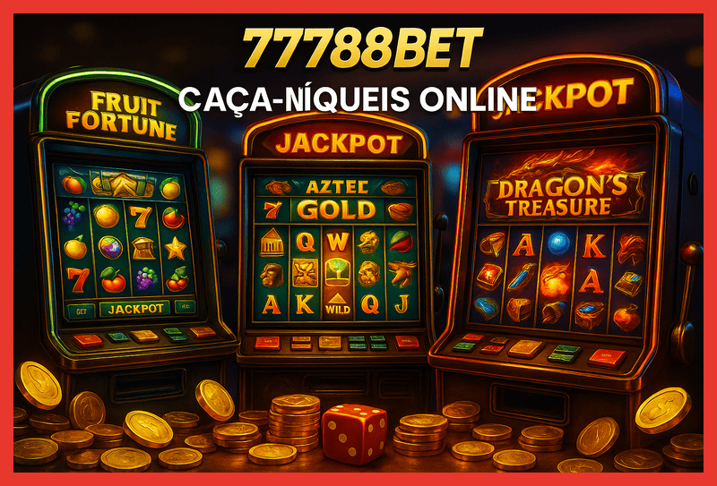Jogos de Slot no Casino Online 77788BET