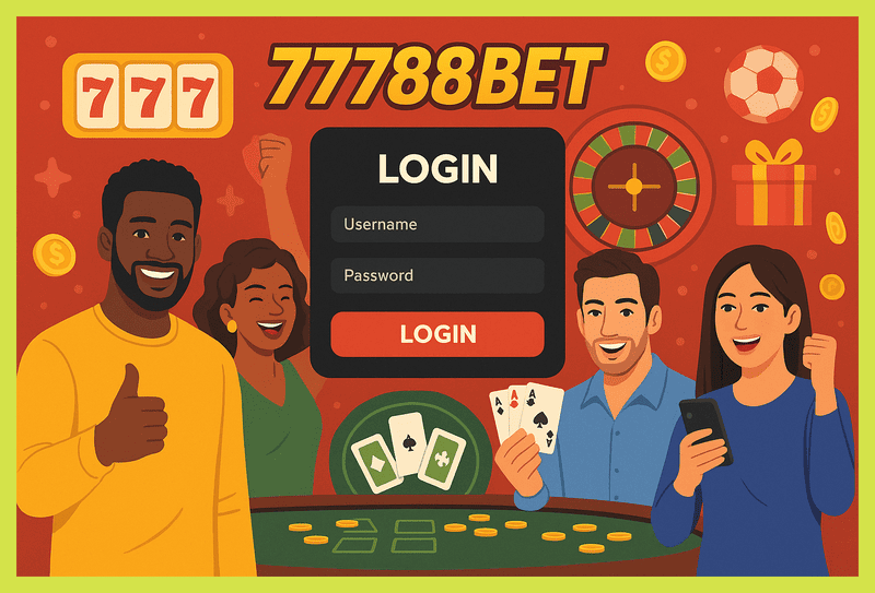 Criar uma nova Conta no plataforma 77788BET
