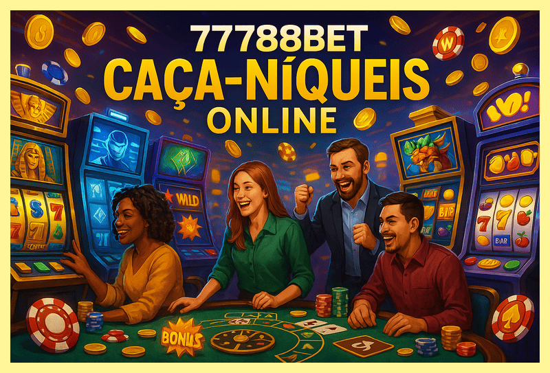 Explore o mundo das slot machines no 77788BET Casino